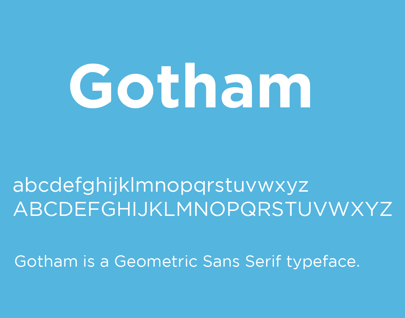 Gotham medium regular font free download